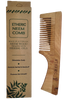 Etheric Pure Neem Wooden Comb -For Multi-Actions - Detangling, Frizz Control & Shine Suited For All Hair Types (Fine  Tooth) with Handle